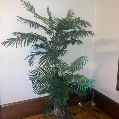 Pair of faux Palm Tree