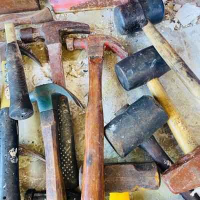 Lot of Hammers and Mallets (G-SL)
