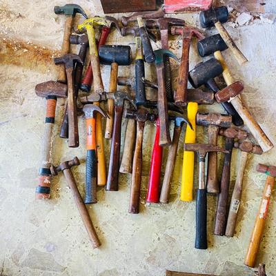 Lot of Hammers and Mallets (G-SL)