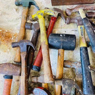 Lot of Hammers and Mallets (G-SL)