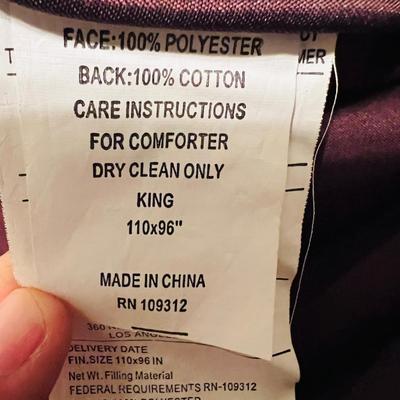 King Bedding Set. (BR2-JM)