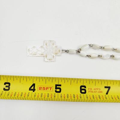 MADE IN BETHLEHEM - MOTHER OF PEARL CHAIN NECKLACE