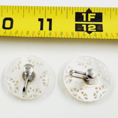MADE IN BETHLEHEM - MOTHER OF PEARL STAR EARRINGS