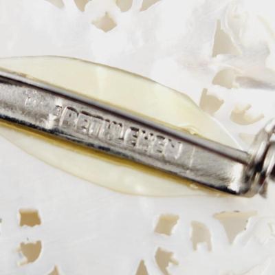 MADE IN BETHLEHEM - MOTHER OF PEARL STAR BROOCH