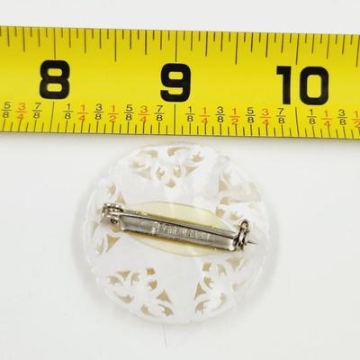 MADE IN BETHLEHEM - MOTHER OF PEARL STAR BROOCH