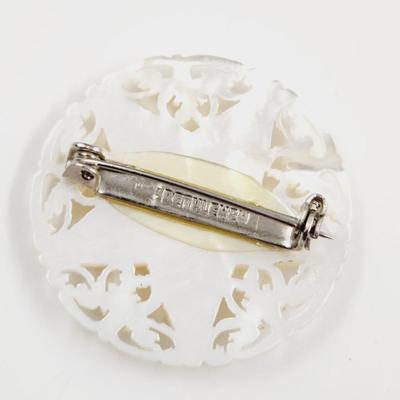 MADE IN BETHLEHEM - MOTHER OF PEARL STAR BROOCH