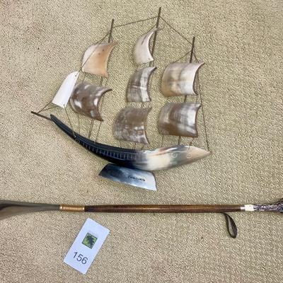 Horn Ship with Shoe Horn