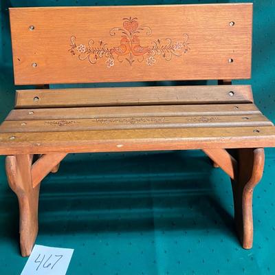 Doll Bench.