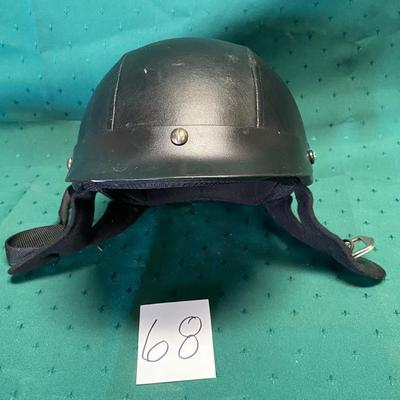 HCI 100 Certified Leather Covered Helmet