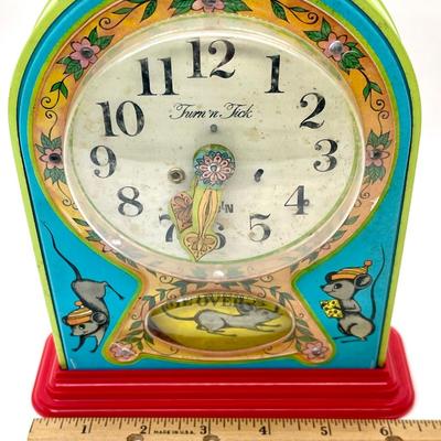 Vintage Toy- Chein Clock