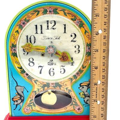 Vintage Toy- Chein Clock