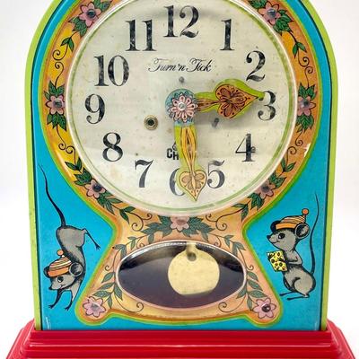 Vintage Toy- Chein Clock