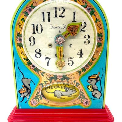 Vintage Toy- Chein Clock