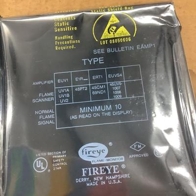 Fireye Flame Amplifier Modules E1R1 Infrared Auto Check NIB