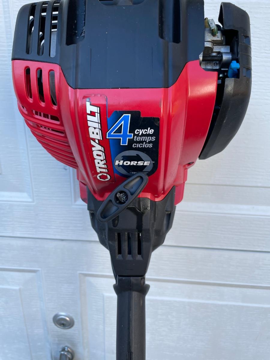 Troy Bilt 4 Cycle Gas Weedeater Combo ASIS