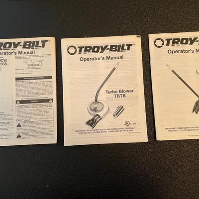 Troy Bilt 4 Cycle Gas Weedeater Combo AS-IS