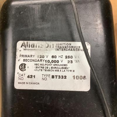 Allanson Cat. 421 BT332 1006 Ignition Transformer Interchangeable NIB