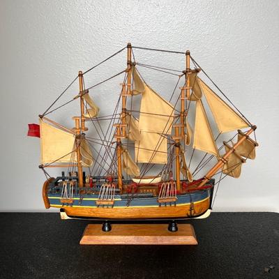 HMS ENDEAVOUR, SLOOP, and GOELEETTE