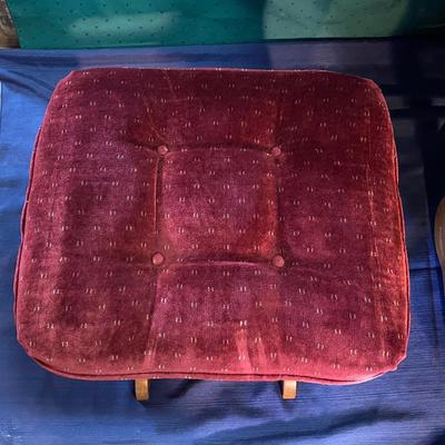Beautiful Glider and Ottoman