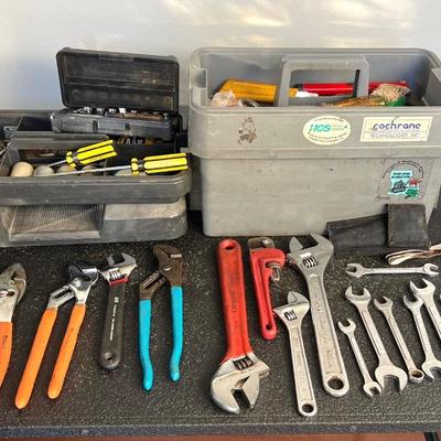 Craftsman 3 Compartment Tool Box w/ Tools