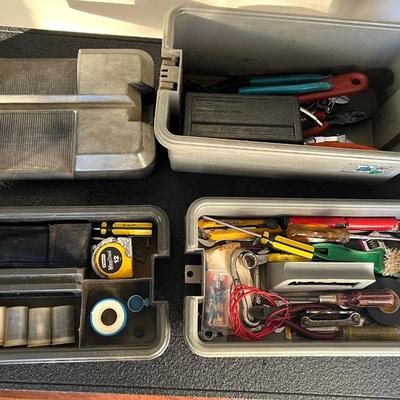Craftsman 3 Compartment Tool Box w/ Tools