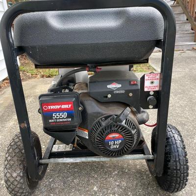 Troy Bilt Briggs & Stratton 5550 Watt Generator