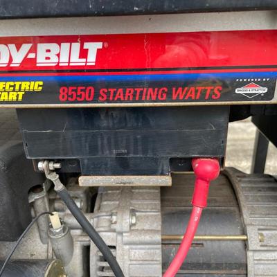 Troy Bilt Briggs & Stratton 5550 Watt Generator