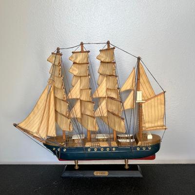 PAMIR, Shrimp boat and Two Unnamed.