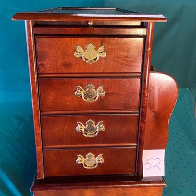 Cabinet EndTable W/ Magazine Rack