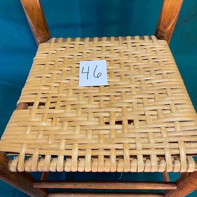 Vintage Rush seat Chair