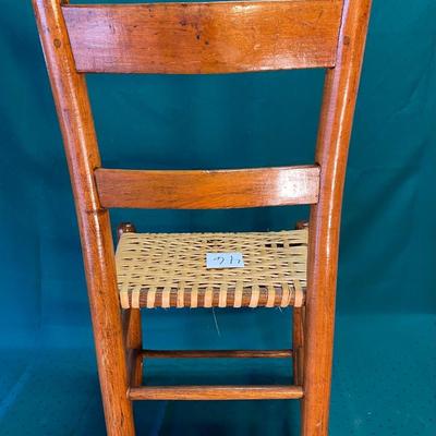 Vintage Rush seat Chair