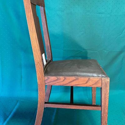 Vintage Wood Dining Chair