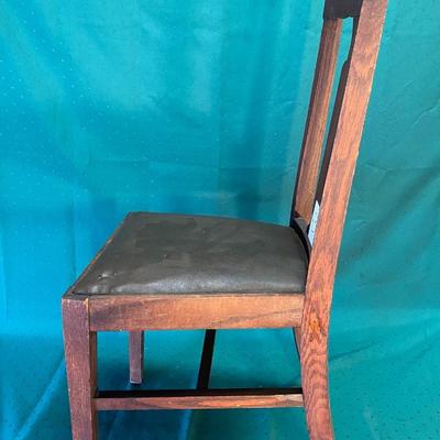 Vintage Wood Dining Chair
