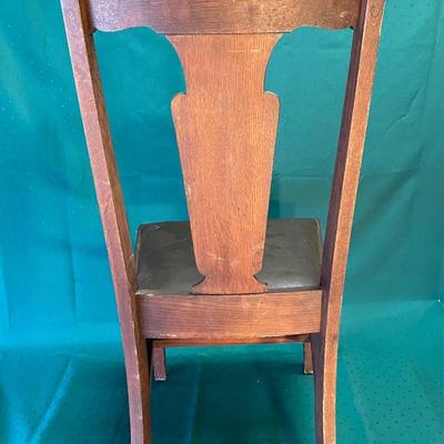 Vintage Wood Dining Chair