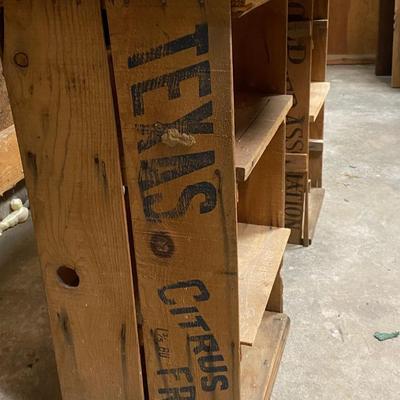 Vintage Desk Made out of Crates