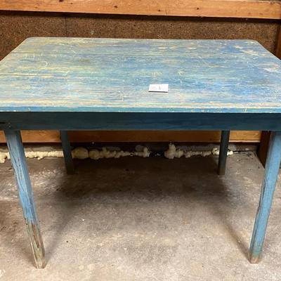 Vintage Blue Table