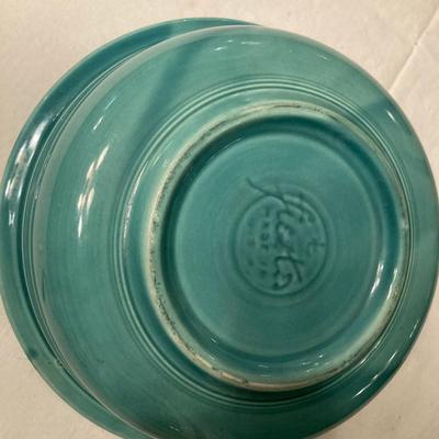 Vintage Aqua Fiesta Bowl