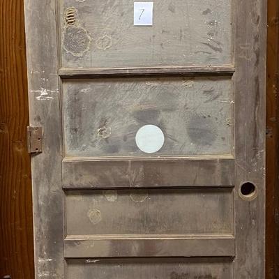 Wood Door w/ Windows