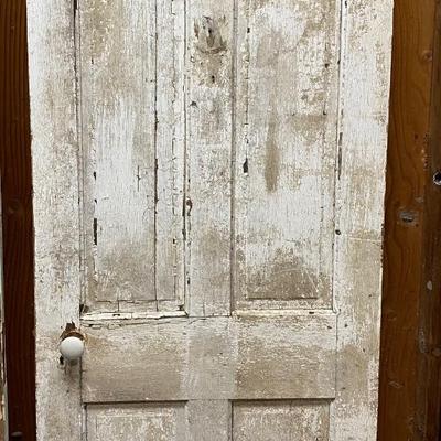 White Wood Door