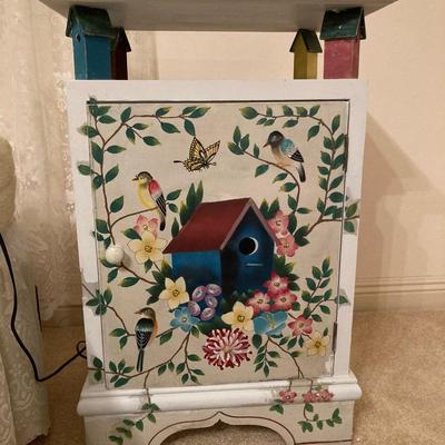 Painted nightstand