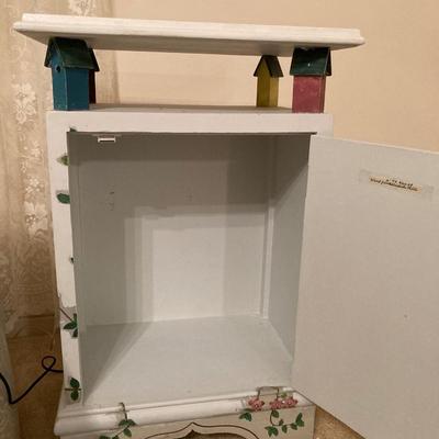 Painted nightstand
