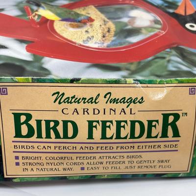 Cardinal Bird Feeder