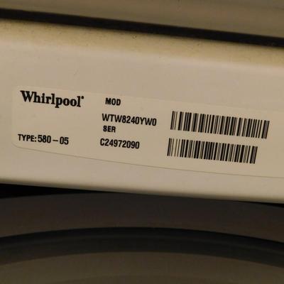 WHIRLPOOL 4.6-CU FT HIGH-EFFICIENCY TOP-LOAD WASHER WITH 11 CYCLE WASHING OPTIONS