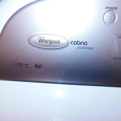 WHIRLPOOL 4.6-CU FT HIGH-EFFICIENCY TOP-LOAD WASHER WITH 11 CYCLE WASHING OPTIONS
