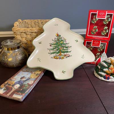 LOT 27: Spode, Lenox,  Kirklands Christmas and More