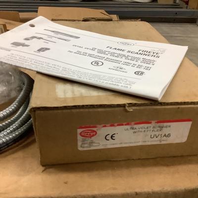 Fireye Ultraviolet Scanner UV1A6 Flame Safeguard 6 ft flex conduit NIB