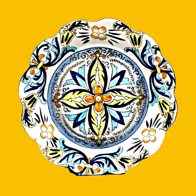 3 Vintage I.Godinger Decorative Plates