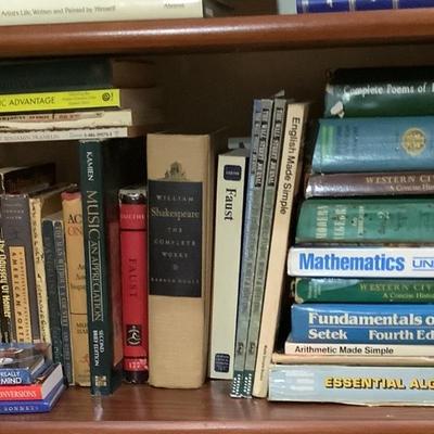 638 Vintage Mathematics , English , Poetry Textbooks and more