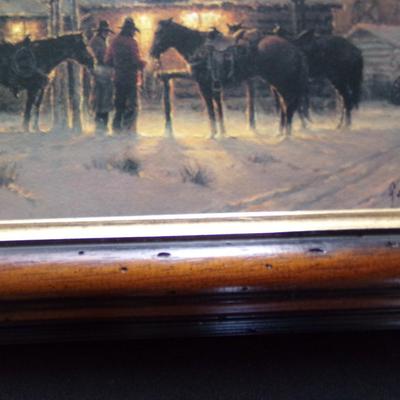 G. HARVEY, OIL ON CANVAS