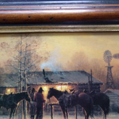 G. HARVEY, OIL ON CANVAS